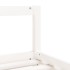 Estructura de cama para niños madera de pino blanco 80x160