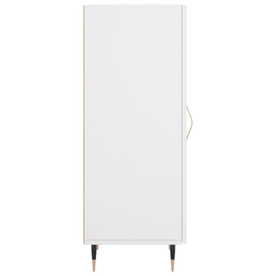 Aparador madera de ingeniería blanco 34,5x34x90