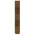 Estantería/divisor madera de pino marrón miel 51x25x163,5