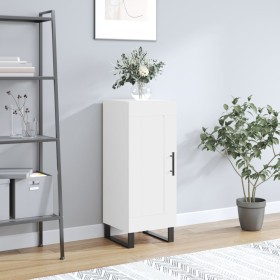 Aparador madera de ingeniería blanco 34,5x34x90