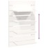 Estantes mesitas de pared 2 uds madera maciza de pino