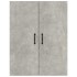 Armario colgante madera ingeniería gris hormigón 69,5x34x90