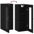 Armario de pared negro 34,5x34x90