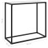 Mesa consola vidrio templado blanco 80x35x75