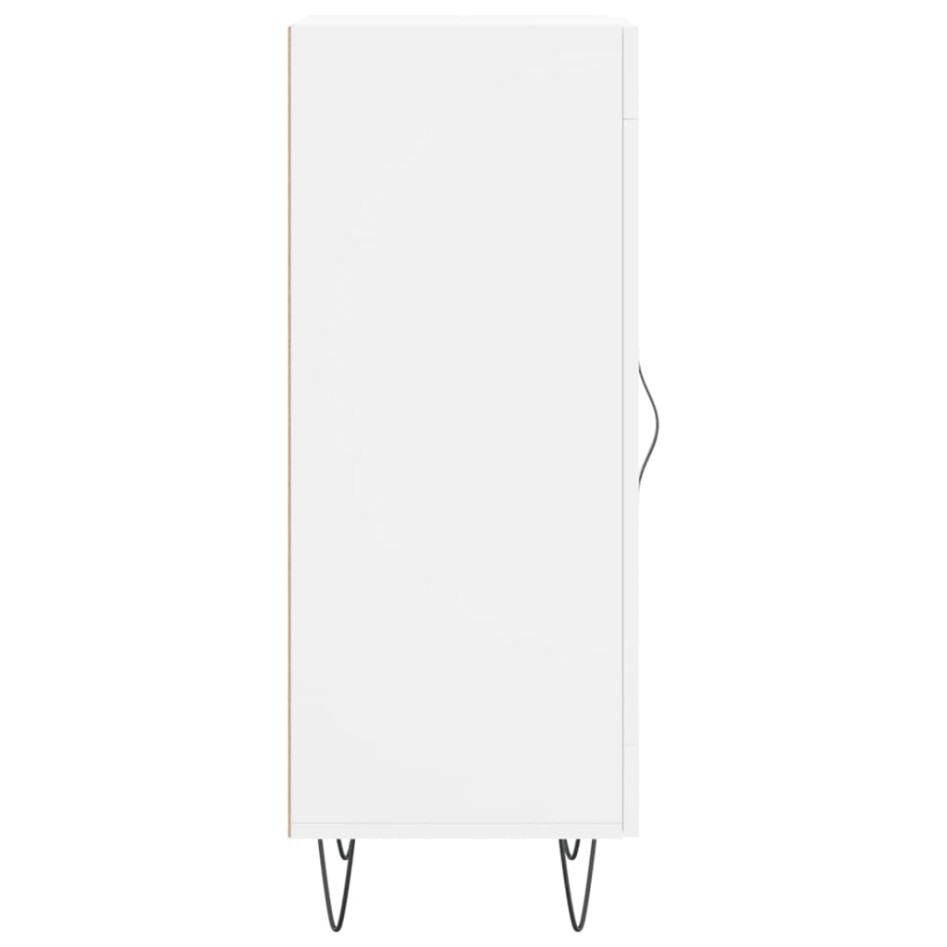 Aparador madera de ingeniería blanco 34,5x34x90