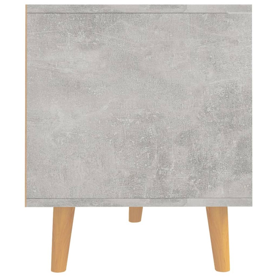 Mueble de TV madera de ingeniería gris hormigón 90x40x48,5