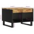 Mesa de centro de madera maciza mango 55x50x40