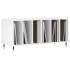 Mueble para discos madera contrachapada blanco 100x38x48