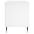 Mueble para discos madera contrachapada blanco 100x38x48