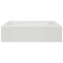 Lavabo con agujero grifo rectangular cerámica 46x25,5x12