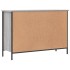 Zapatero madera de ingeniería gris Sonoma 100x35x70
