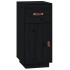 Aparador de madera maciza de pino negro 34x40x75