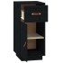 Aparador de madera maciza de pino negro 34x40x75