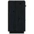 Aparador de madera maciza de pino negro 34x40x75