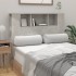 Mueble cabecero gris hormigón 120x18,5x102,5