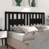 Cabecero madera maciza de pino negro 166x4x100