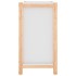 Aparador de madera contrachapada blanco 62x38x70