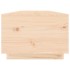 Mesa de centro de madera maciza de pino 100x50x35
