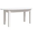 Mesa de centro de madera maciza de pino blanco 80x40x35