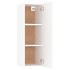 Muebles para TV 2 uds madera contrachapada blanco 30,5x30x90