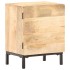 Mesita de noche de madera maciza de mango 40x30x51