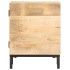Mesita de noche de madera maciza de mango 40x30x51