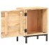 Mesita de noche de madera maciza de mango 40x30x51