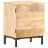 Mesita de noche de madera maciza de mango 40x30x51