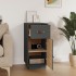 Aparador de madera maciza de pino gris 34x40x75