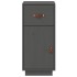 Aparador de madera maciza de pino gris 34x40x75