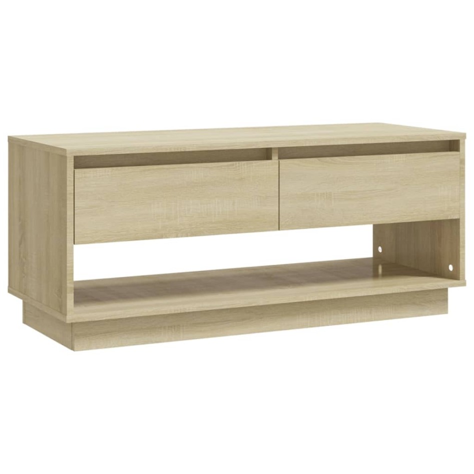 Mueble para TV madera contrachapada roble Sonoma 102x41x44
