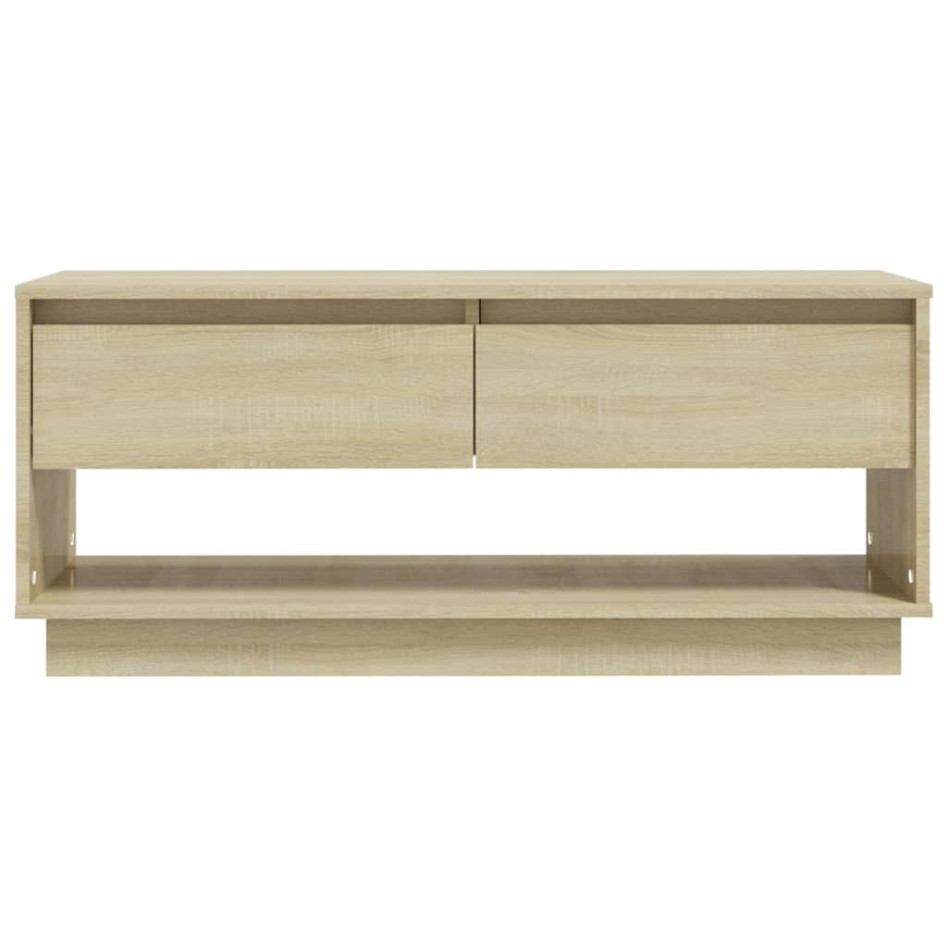 Mueble para TV madera contrachapada roble Sonoma 102x41x44