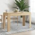 Mesa de comedor madera contrachapada roble Sonoma