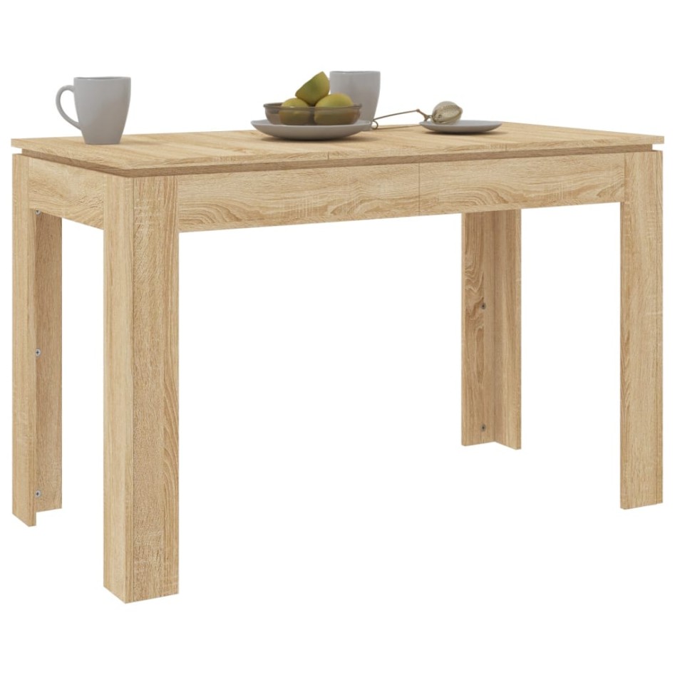 Mesa de comedor madera contrachapada roble Sonoma