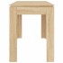 Mesa de comedor madera contrachapada roble Sonoma