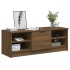 Mueble de TV madera contrachapada roble marrón 102x35,5x36,5