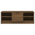 Mueble de TV madera contrachapada roble marrón 102x35,5x36,5