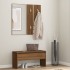 Set de muebles de recibidor madera contrachapada roble