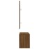 Set de muebles de recibidor madera contrachapada roble