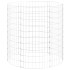Poste circular de gaviones acero galvanizado Ø100x100