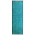 Felpudo lavable azul cian 60x180