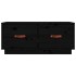 Mueble de TV de madera maciza de pino negro 80x34x35