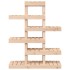 Soporte para plantas madera maciza de pino 85x25x109,5