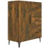 Aparador de madera de ingeniería roble ahumado 69,5x34x90