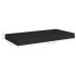 Estantes flotantes de pared 4 uds negro MDF 50x23x3,8