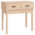 Mesa consola madera maciza de pino 76,5x40x75