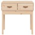 Mesa consola madera maciza de pino 76,5x40x75
