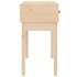 Mesa consola madera maciza de pino 76,5x40x75