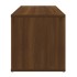 Mueble de TV madera contrachapada roble marrón 80x34x36