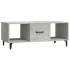 Mesa de centro madera contrachapada gris hormigón 102x50x40